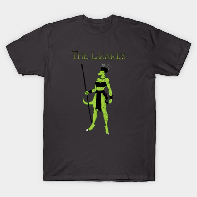 The Lizards T-Shirt by Cactux